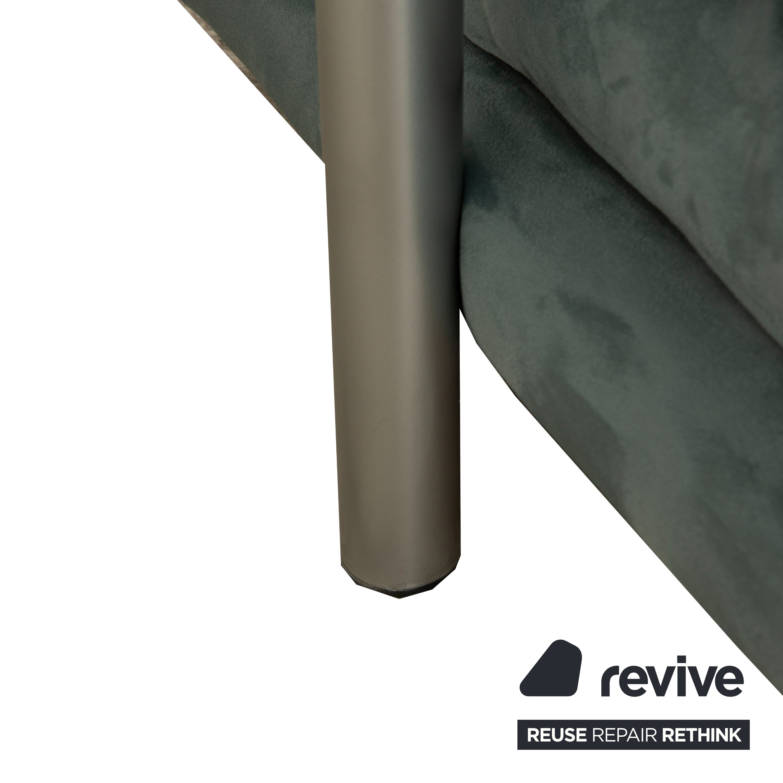 Canapé 3 places Ligne Roset Multy en tissu bleu clair gris fonction couchage nouvelle housse