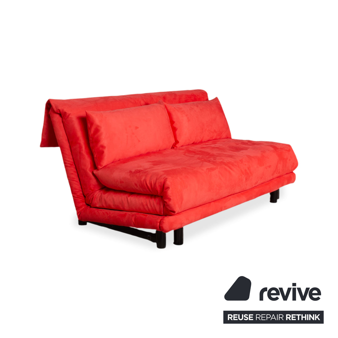 Ligne Roset Multy Stoff Dreisitzer manuelle Schlaffunktion Schlafsofa Couch Neubezug DENVER 348