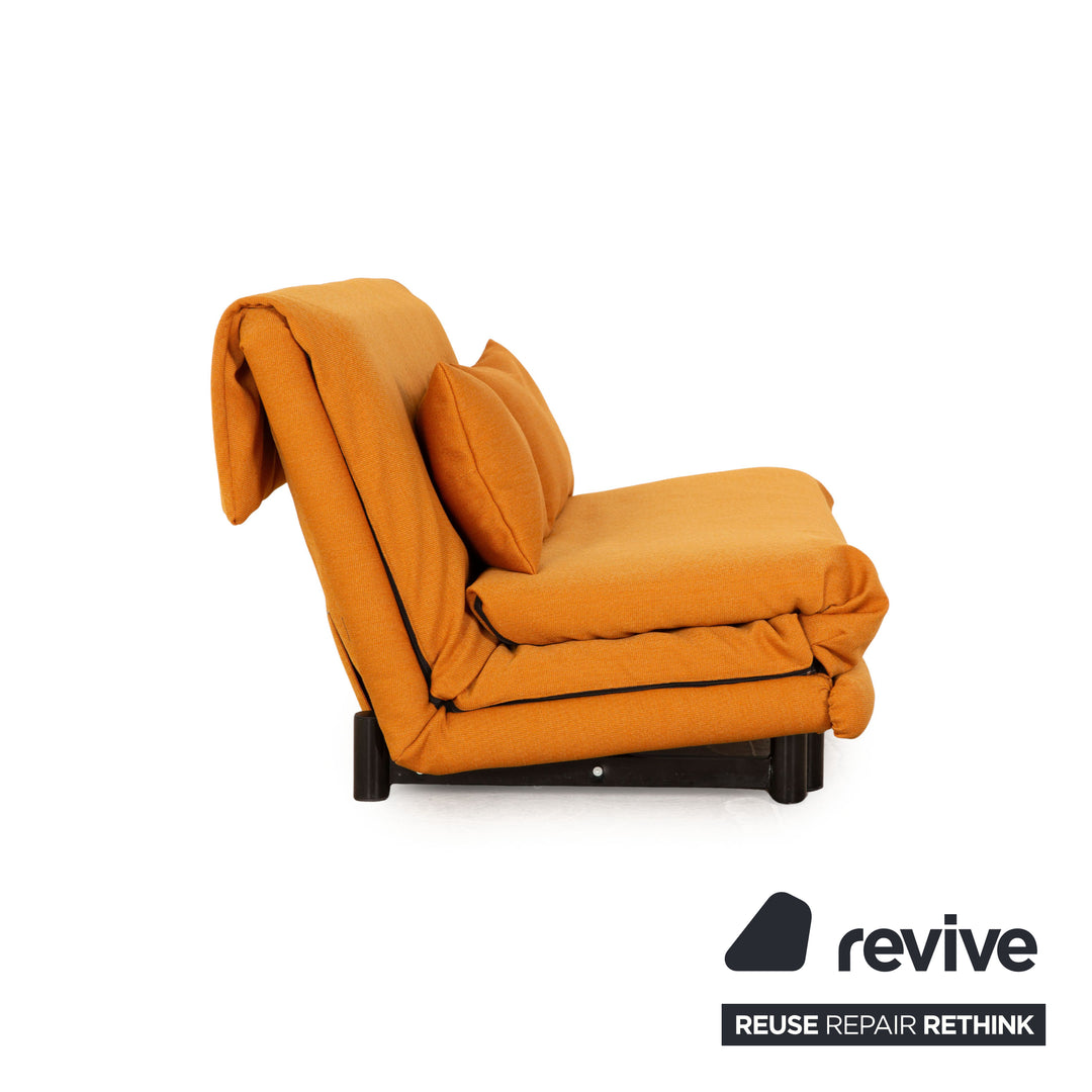 ligne roset Multy fabric three-seater orange sleep function sofa couch sofa bed new cover