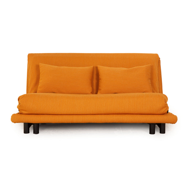 ligne roset Multy fabric three-seater orange sleep function sofa couch sofa bed new cover
