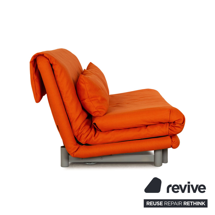 ligne roset Multy fabric three-seater orange sofa couch sofa bed new cover