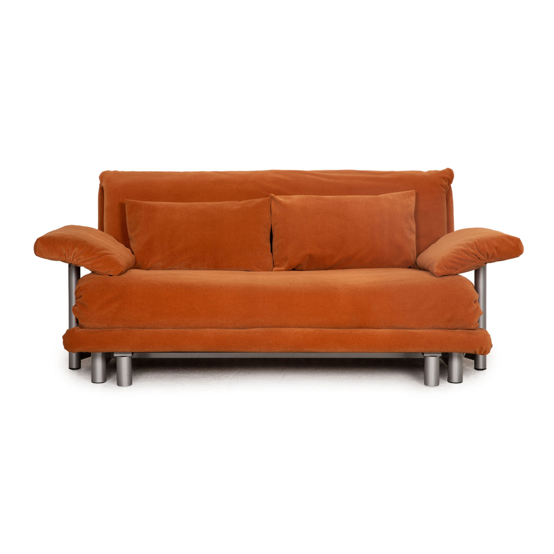 ligne roset Multy fabric three-seater orange sofa couch sofa bed new cover