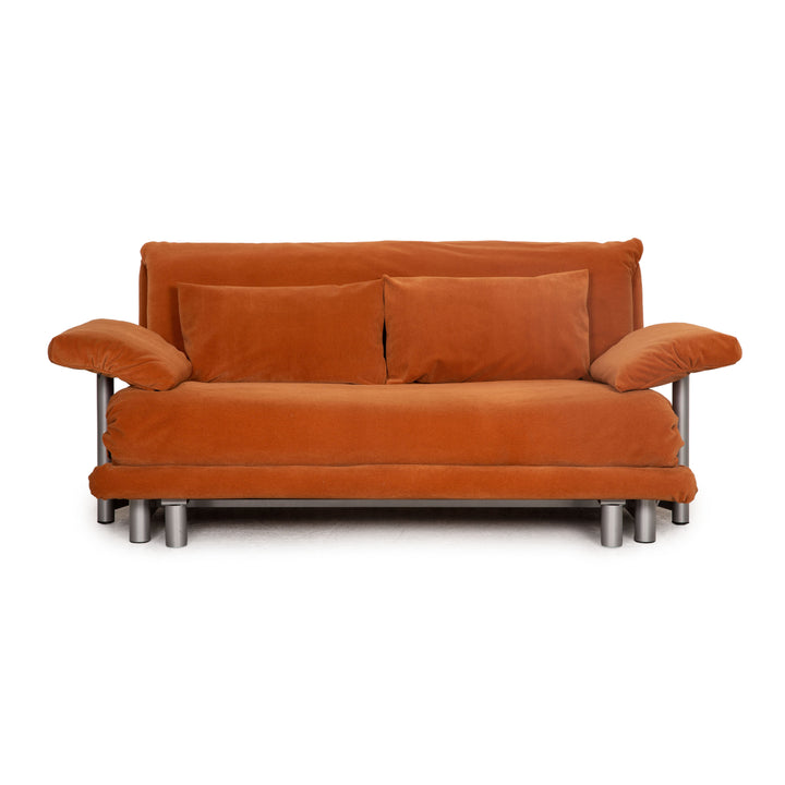 ligne roset Multy fabric three-seater orange sofa couch sofa bed new cover