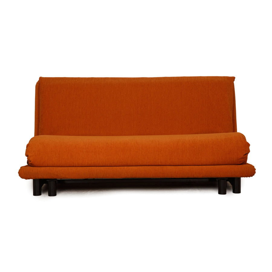 ligne roset Multy Stoff Dreisitzer Orange Sofa Schlafsofa Couch Neubezug