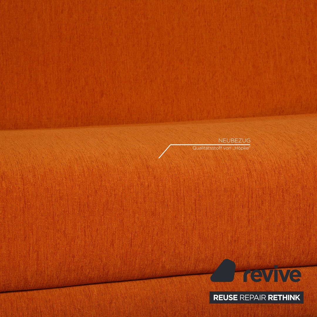 ligne roset Multy Stoff Dreisitzer Orange Sofa Schlafsofa Couch Neubezug