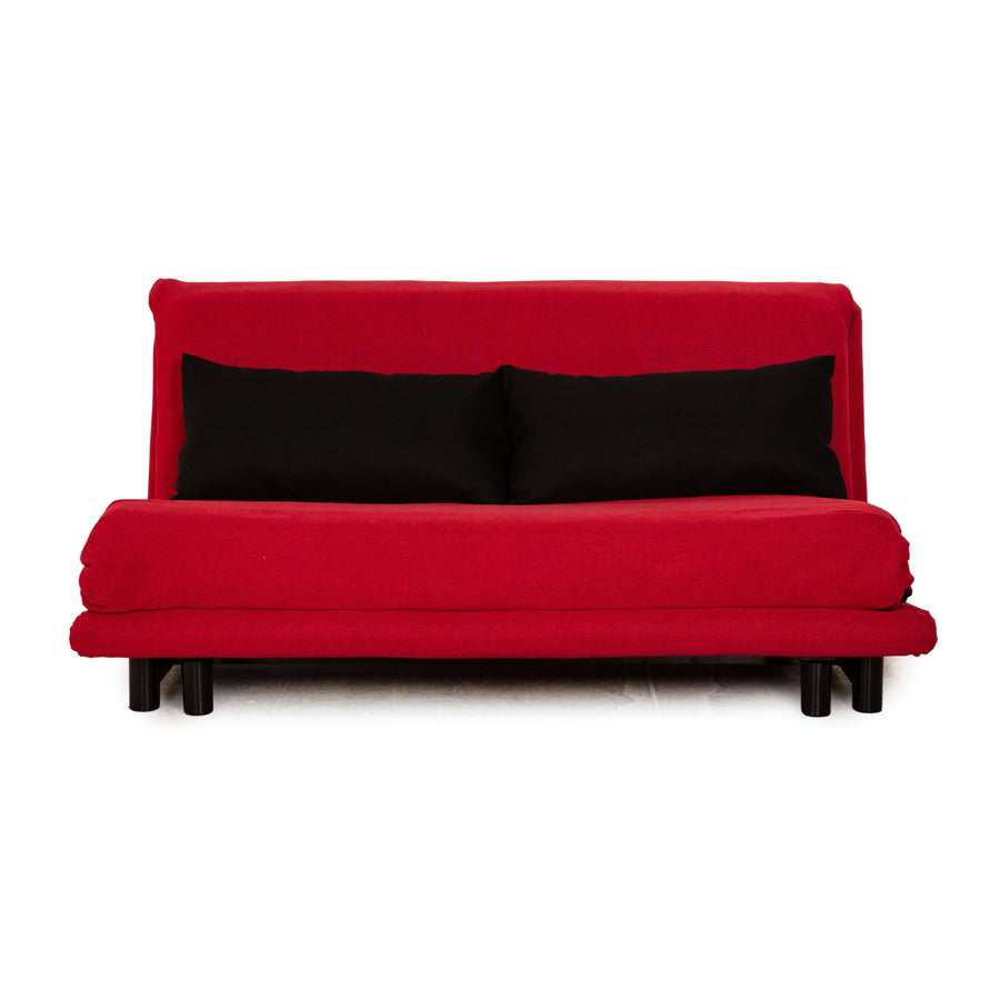ligne roset Multy fabric three-seater red sofa bed manual function sofa couch new cover