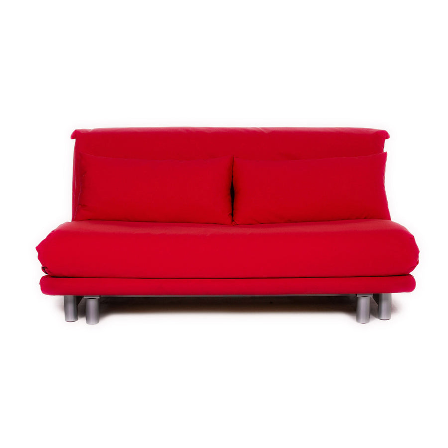ligne roset Multy stof sovesofa rød pink sofa sovefunktion funktion sofa #11223