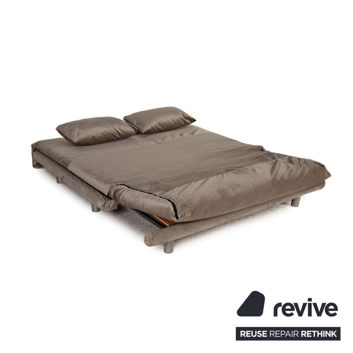 ligne roset Multy stof driezits zilvergrijs bank bankstel slaapbank functie nieuwe bekleding
