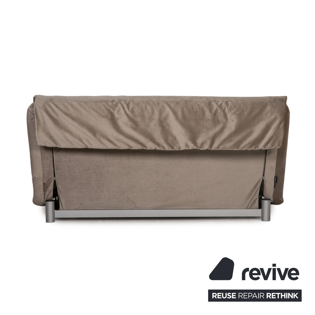 ligne roset Multy stof driezits zilvergrijs bank bankstel slaapbank functie nieuwe bekleding