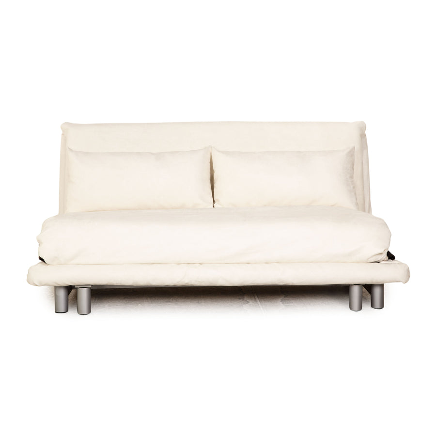ligne roset Multy fabric three-seater white sofa couch sofa bed new cover