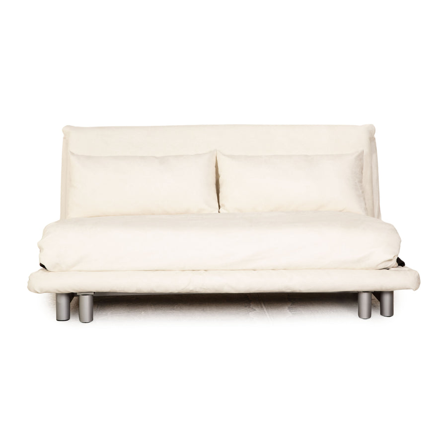 Ligne roset Canapé 3 places en tissu Multy blanc, housse neuve