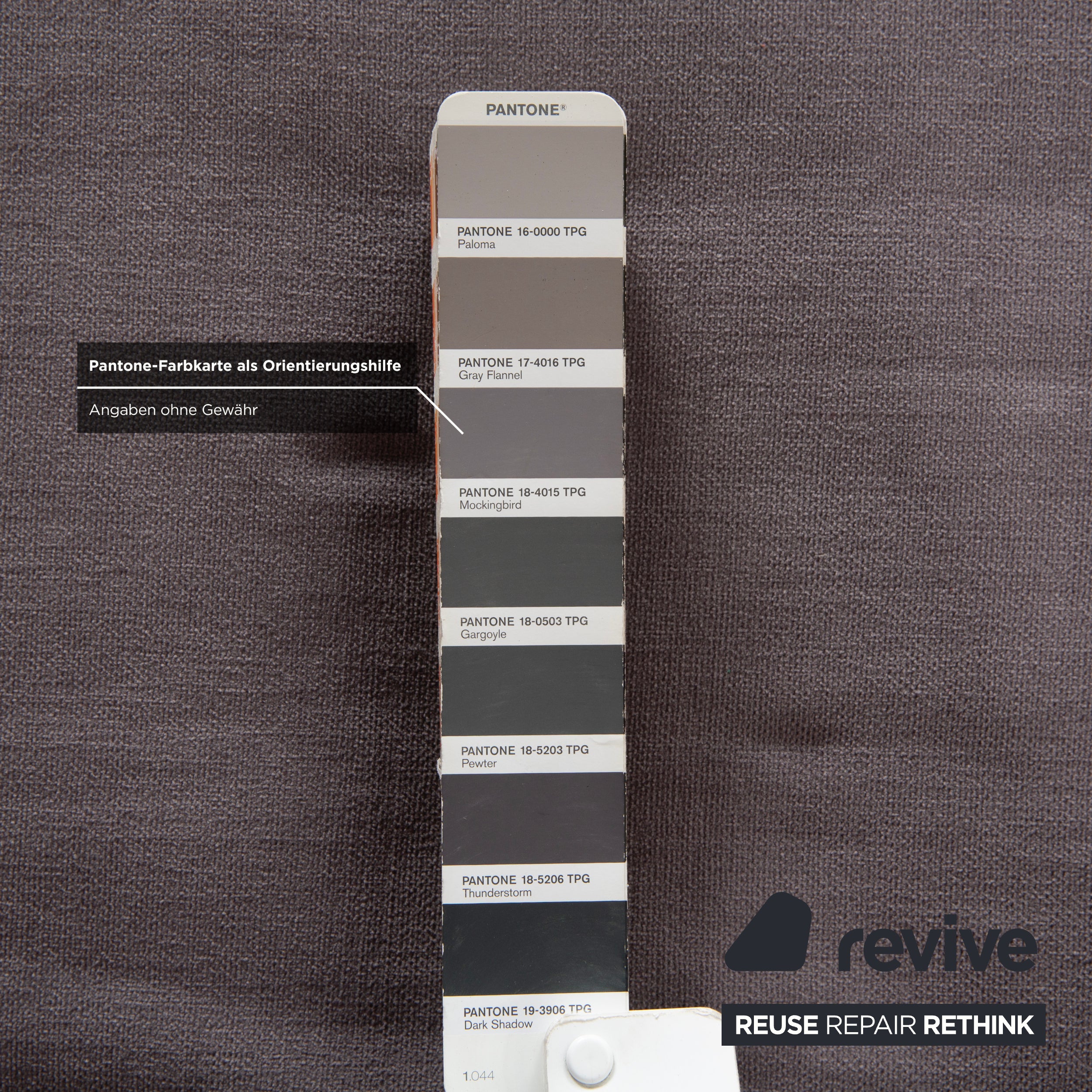 Ligne Roset Multy Stoff Grau Dreisitzer inkl. Armlehnen manuelle Schlaffunktion Sofa Couch Neubezug