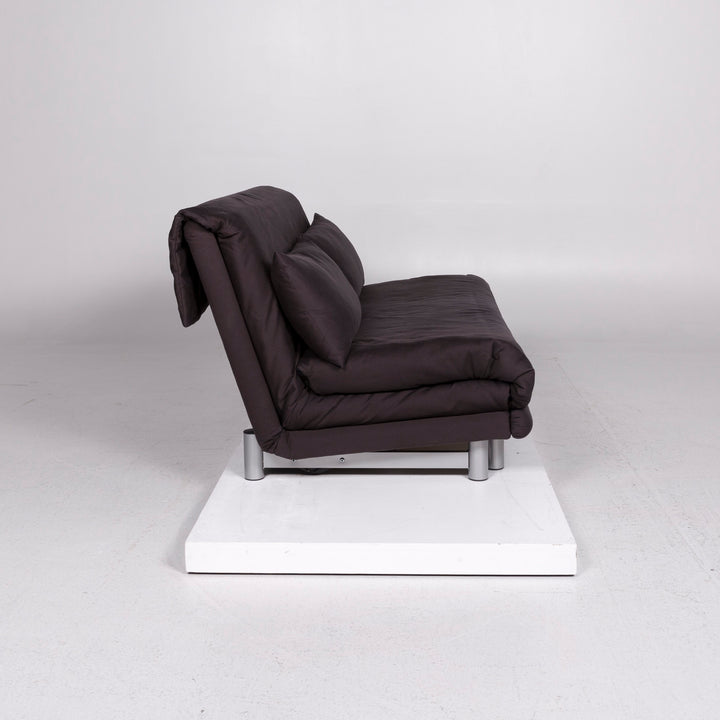 Ligne roset Multy tissu canapé lit trois places anthracite fonction sommeil canapé #11580