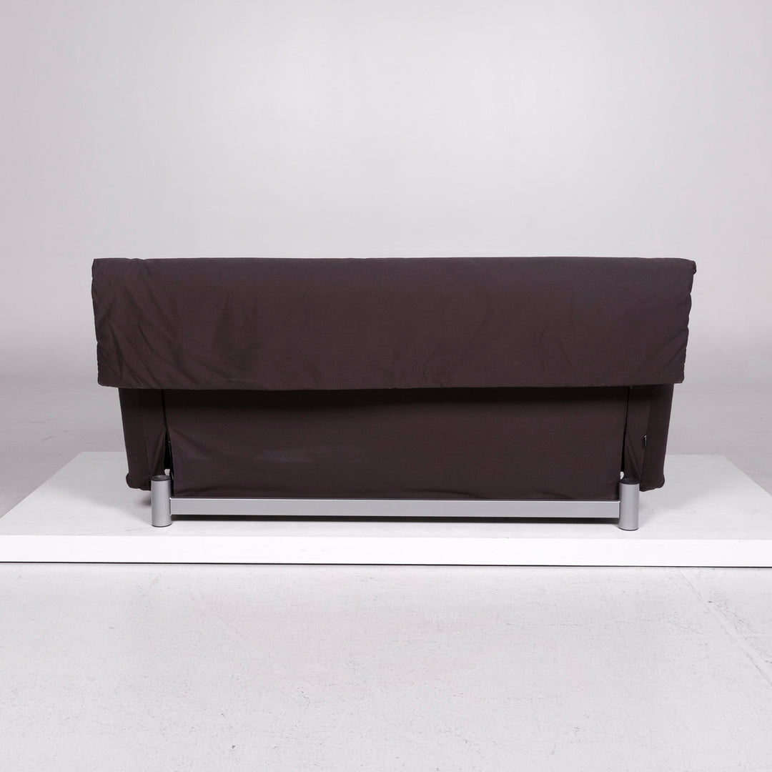 Ligne roset Multy tissu canapé lit trois places anthracite fonction sommeil canapé #11580