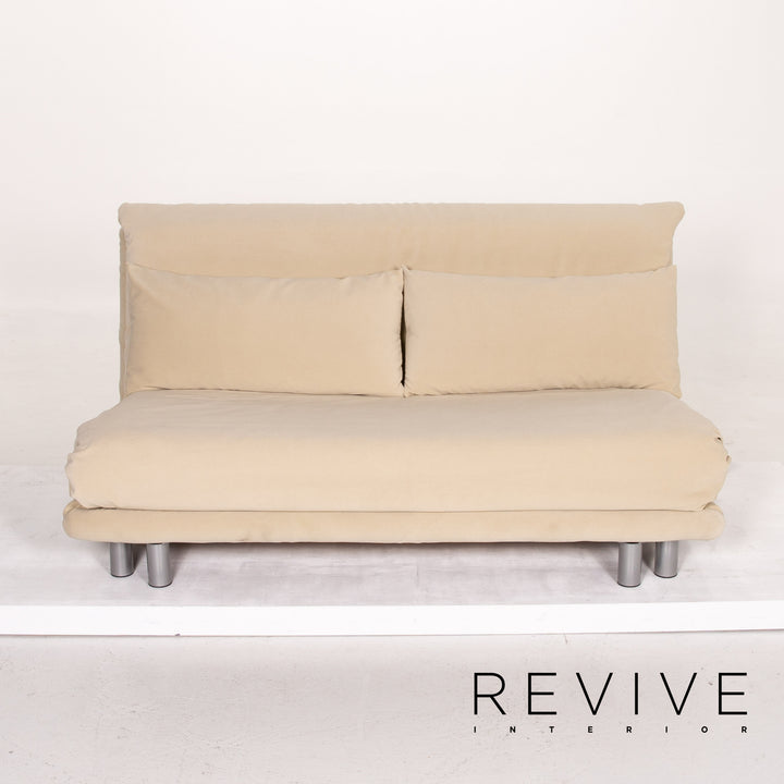 ligne roset Multy fabric sofa bed beige three-seater sofa function sleeping function couch #14142
