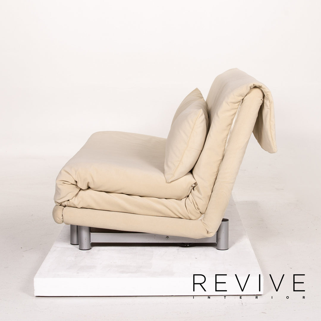 ligne roset Multy fabric sofa bed beige three-seater sofa function sleeping function couch #14142
