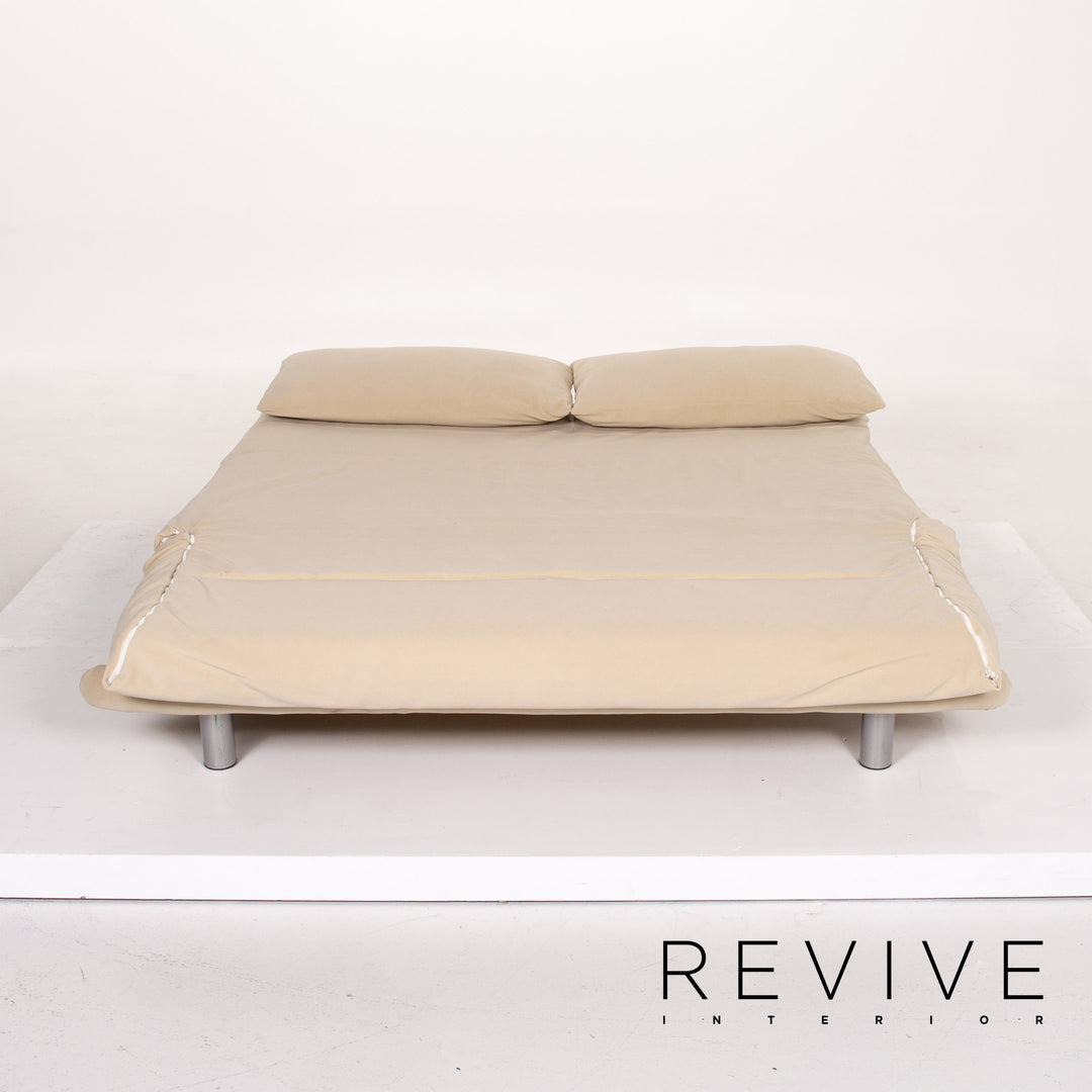 ligne roset Multy fabric sofa bed beige three-seater sofa function sleeping function couch #14142