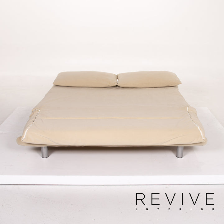 ligne roset Multy fabric sofa bed beige three-seater sofa function sleeping function couch #14142