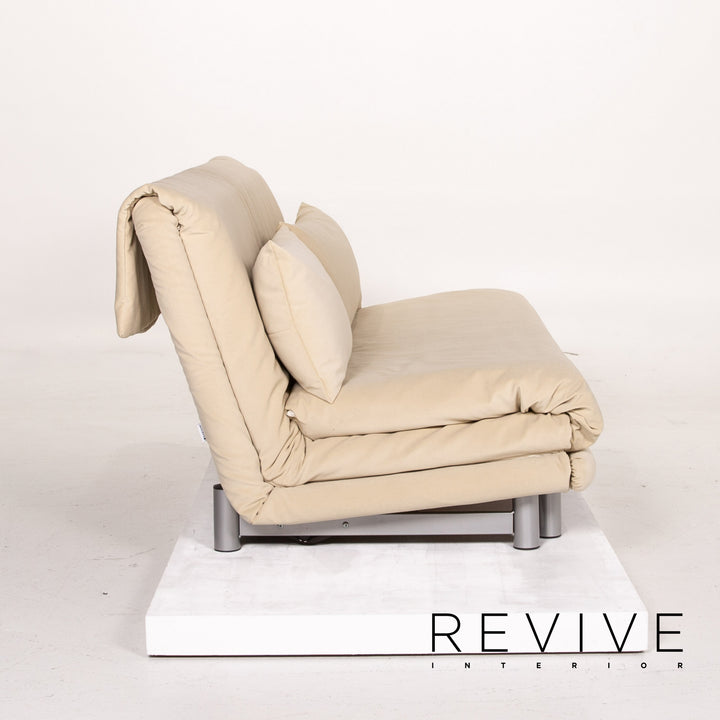 ligne roset Multy fabric sofa bed beige three-seater sofa function sleeping function couch #14142