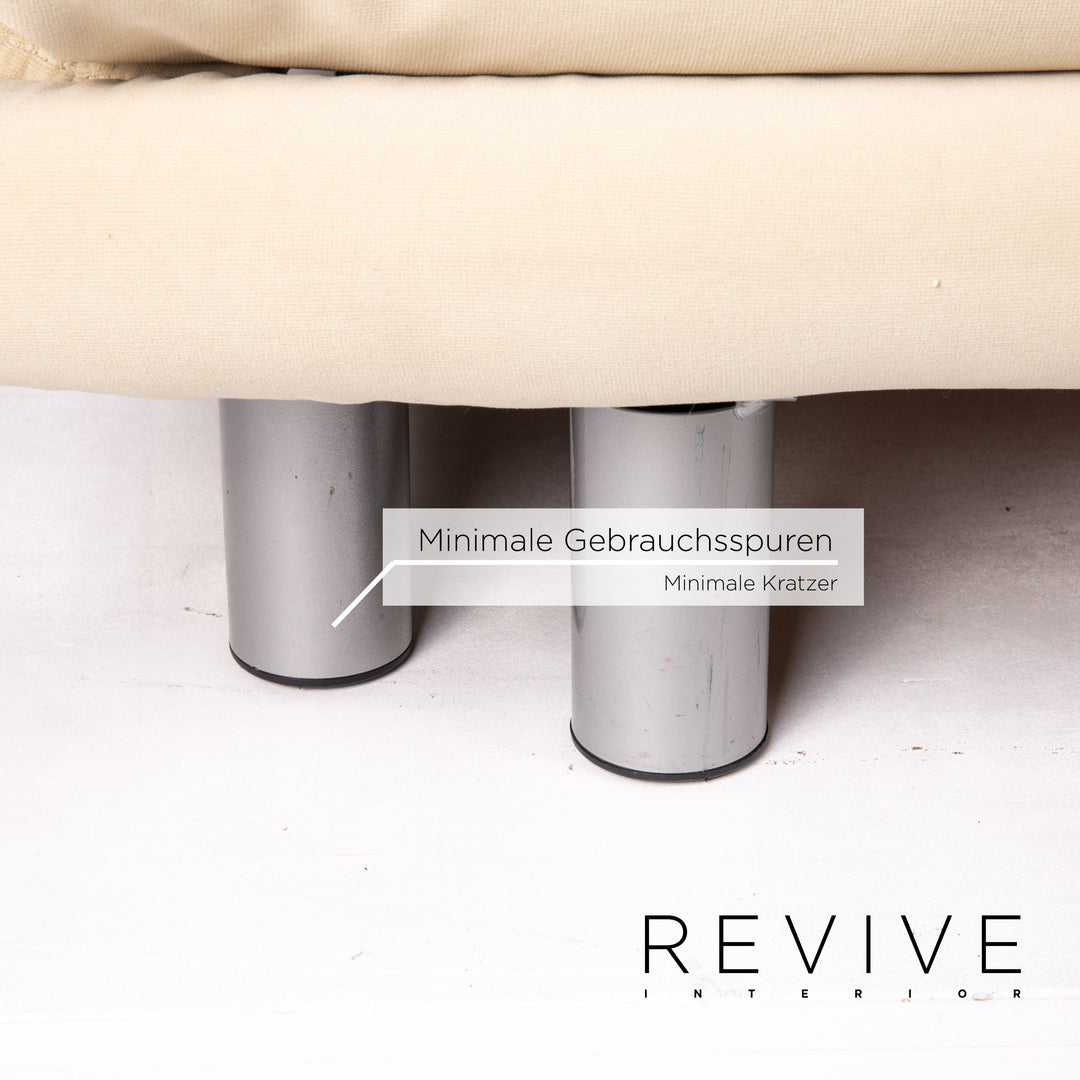 ligne roset Multy fabric sofa bed beige three-seater sofa function sleeping function couch #14142