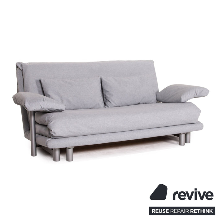 ligne roset Multy fabric three-seater sofa bed grey function sleeping function sofa couch