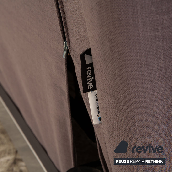 Ligne roset Canapé lit en tissu Multy gris canapé 2 places fonction sommeil canapé