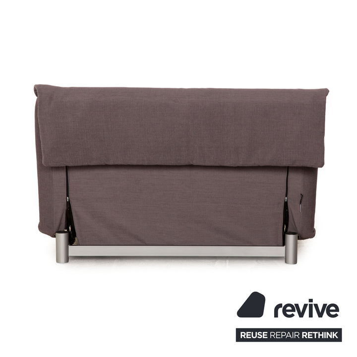 Ligne roset Canapé lit en tissu Multy gris canapé 2 places fonction sommeil canapé
