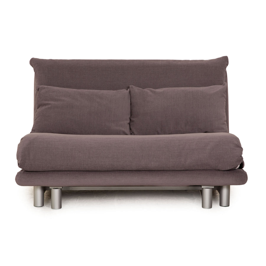 Ligne roset Canapé lit en tissu Multy gris canapé 2 places fonction sommeil canapé
