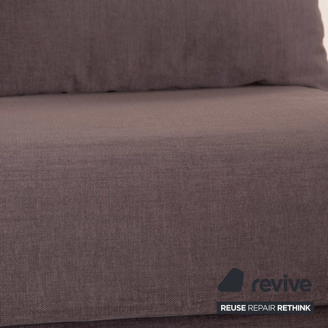 Ligne roset Canapé lit en tissu Multy gris canapé 2 places fonction sommeil canapé