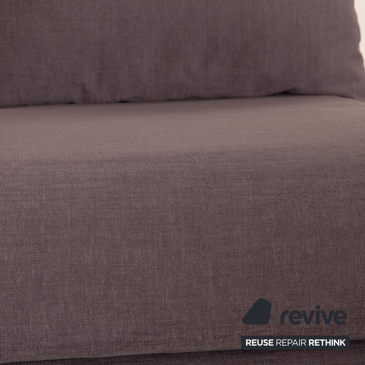 Ligne roset Canapé lit en tissu Multy gris canapé 2 places fonction sommeil canapé