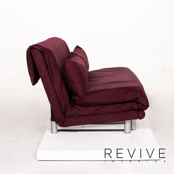 ligne roset Multy Stoff Schlafsofa Lila Sofa Schlaffunktion Funktion Couch #13608