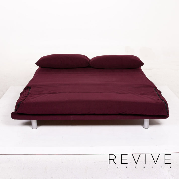 ligne roset Multy Stoff Schlafsofa Lila Sofa Schlaffunktion Funktion Couch #13608