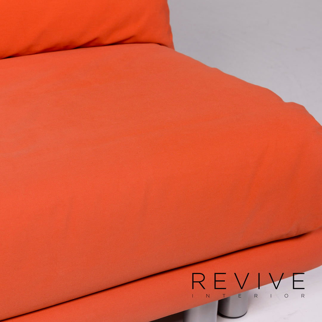 ligne roset Multy Stoff Schlafsofa Orange Sofa Schlaffunktion Funktion  inkl. Armlehne