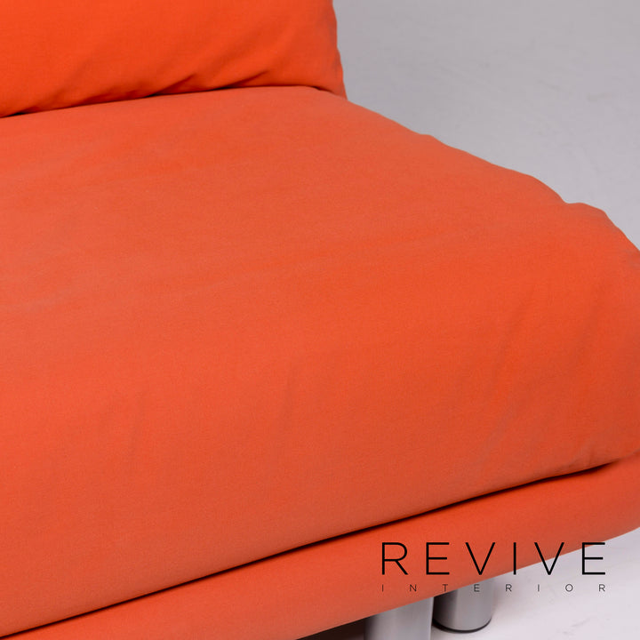 ligne roset Multy Stoff Schlafsofa Orange Sofa Schlaffunktion Funktion  inkl. Armlehne
