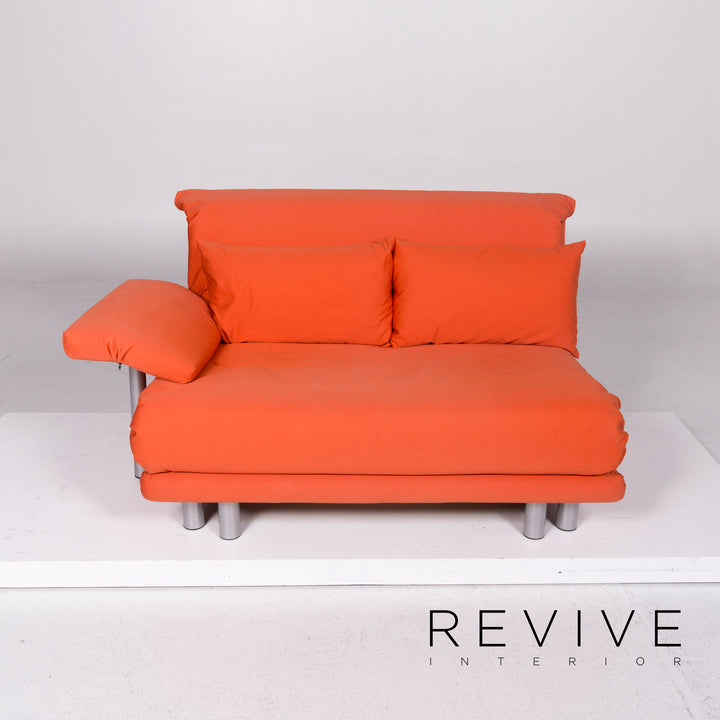 ligne roset Multy Stoff Schlafsofa Orange Sofa Schlaffunktion Funktion  inkl. Armlehne