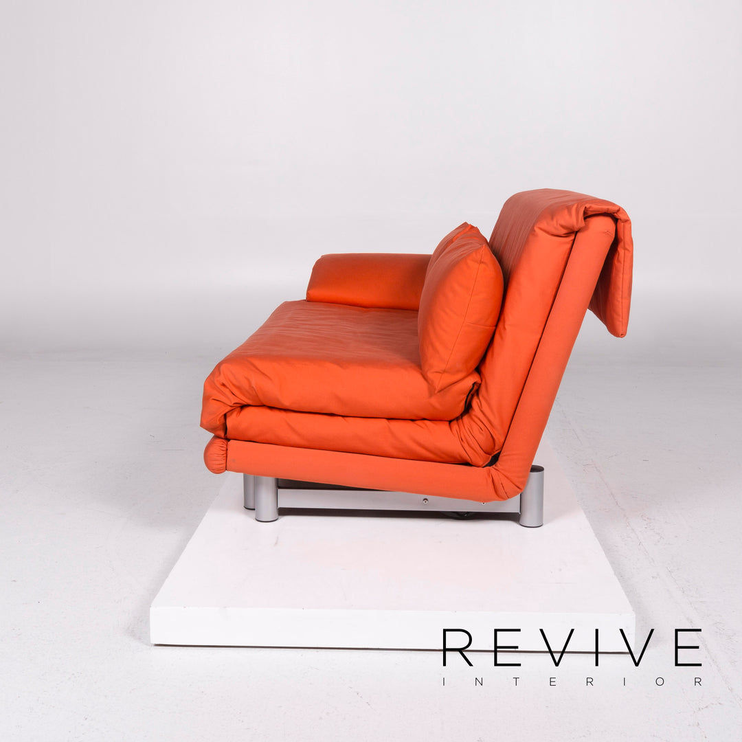 ligne roset Multy Stoff Schlafsofa Orange Sofa Schlaffunktion Funktion  inkl. Armlehne