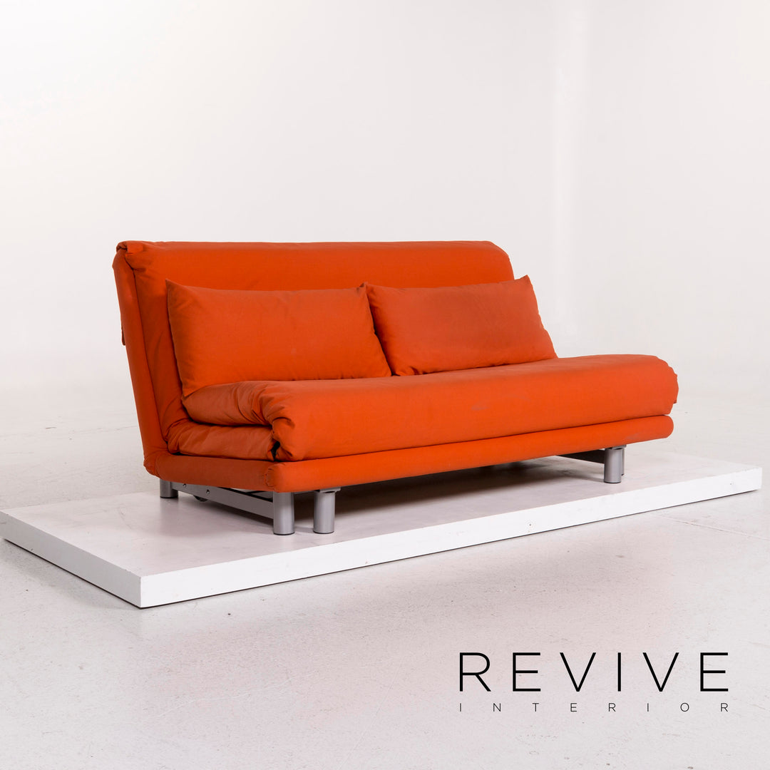 ligne roset Multy Stoff Schlafsofa Orange Sofa Dreisitzer Schlaffunktion Funktion Couch #12206