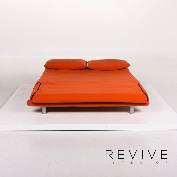 ligne roset Multy Stoff Schlafsofa Orange Sofa Dreisitzer Schlaffunktion Funktion Couch #12206