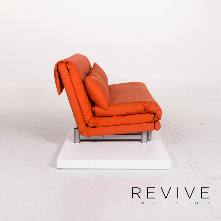 ligne roset Multy Stoff Schlafsofa Orange Sofa Dreisitzer Schlaffunktion Funktion Couch #12206
