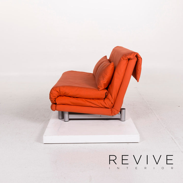 ligne roset Multy Stoff Schlafsofa Orange Sofa Dreisitzer Schlaffunktion Funktion Couch #12206