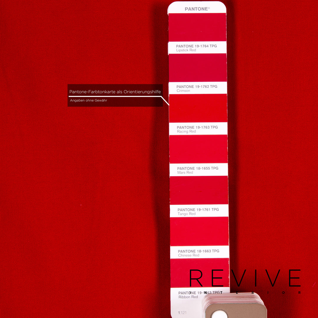 ligne roset Multy Stoff Schlafsofa Rot Sofa Dreisitzer Funktion Schlaffunktion Couch #14417