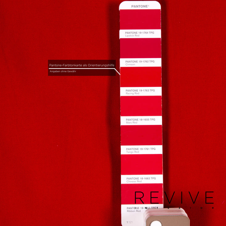 ligne roset Multy Stoff Schlafsofa Rot Sofa Dreisitzer Funktion Schlaffunktion Couch #14417
