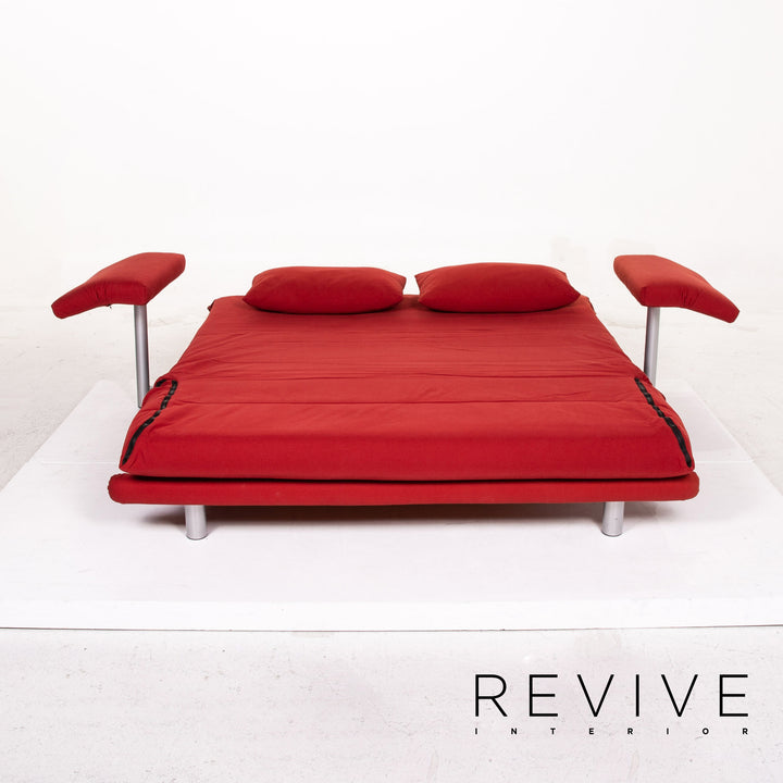 Ligne roset Multy tissu canapé lit trois places fonction canapé rouge fonction sommeil canapé #13607