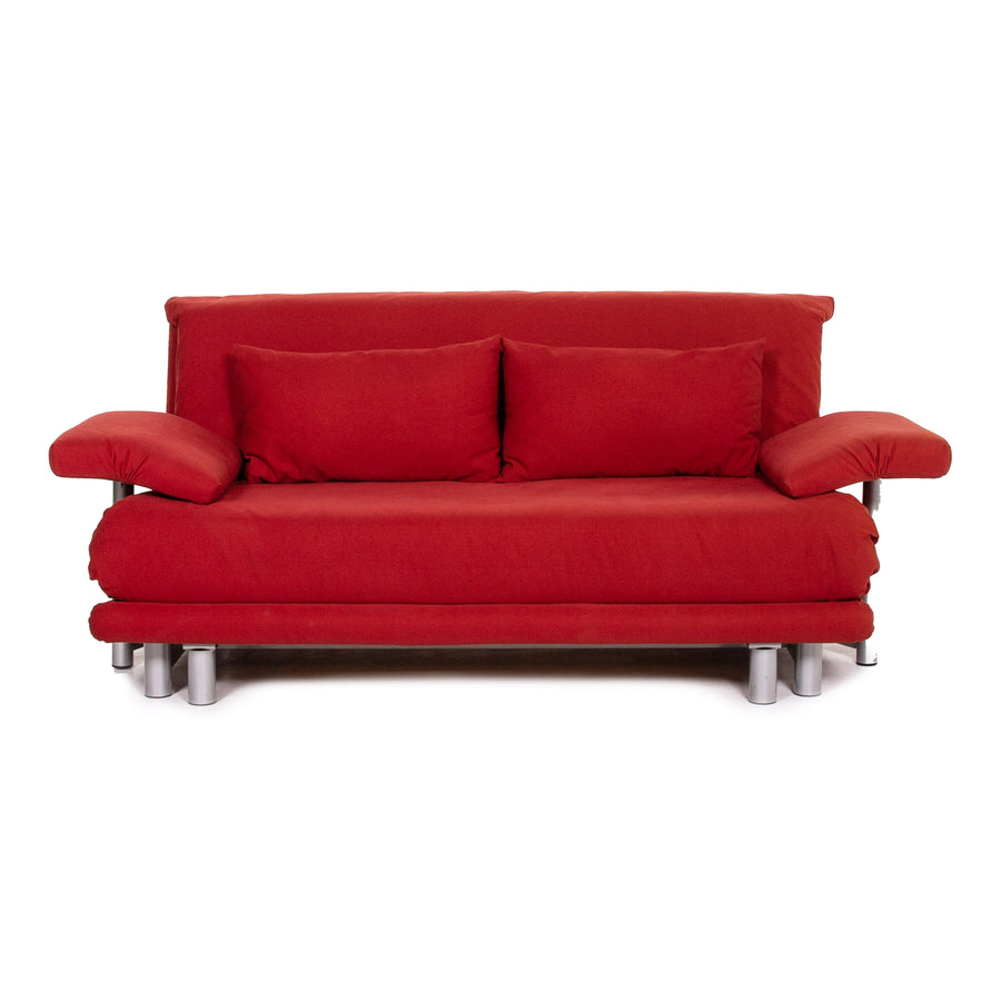 Ligne roset Multy tissu canapé lit trois places fonction canapé rouge fonction sommeil canapé #13607