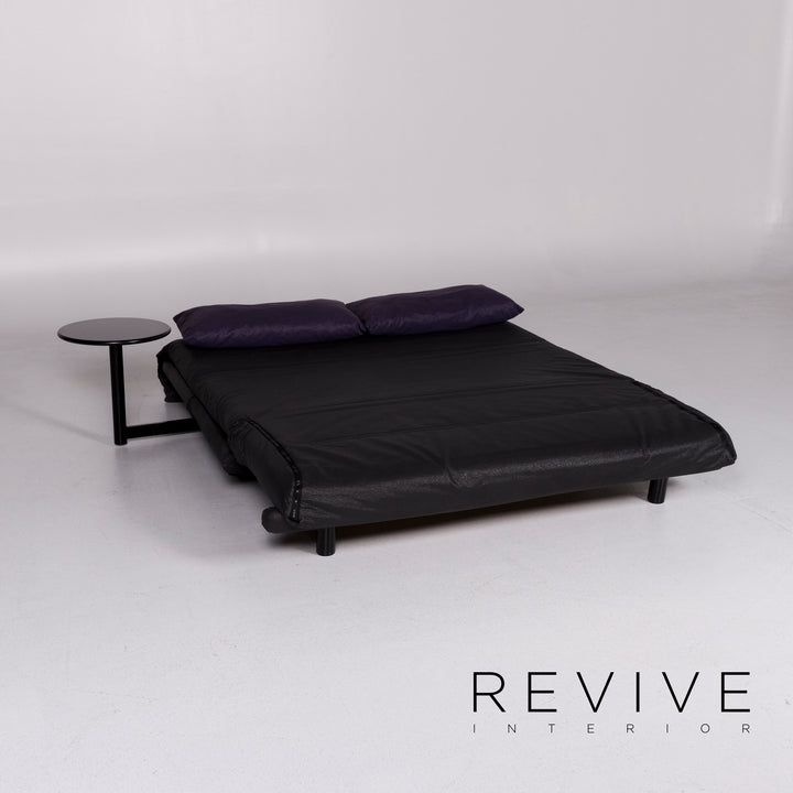 ligne roset Multy fabric sofa bed black purple three-seater function sleeping function couch #10470
