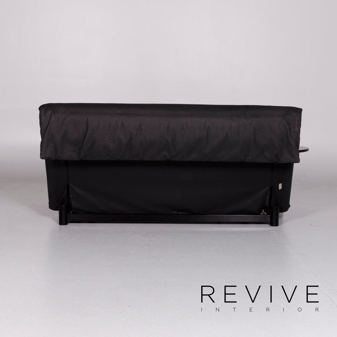 ligne roset Multy fabric sofa bed black purple three-seater function sleeping function couch #10470