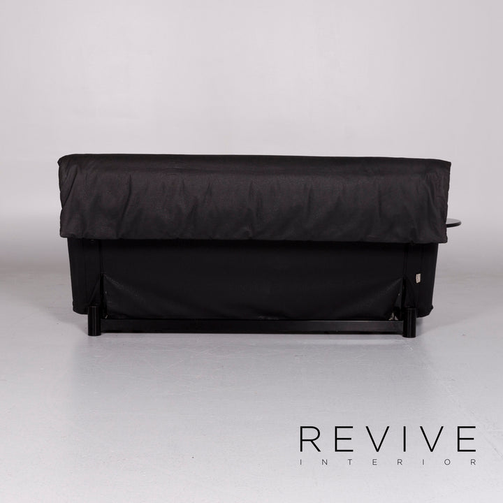 ligne roset Multy fabric sofa bed black purple three-seater function sleeping function couch #10470