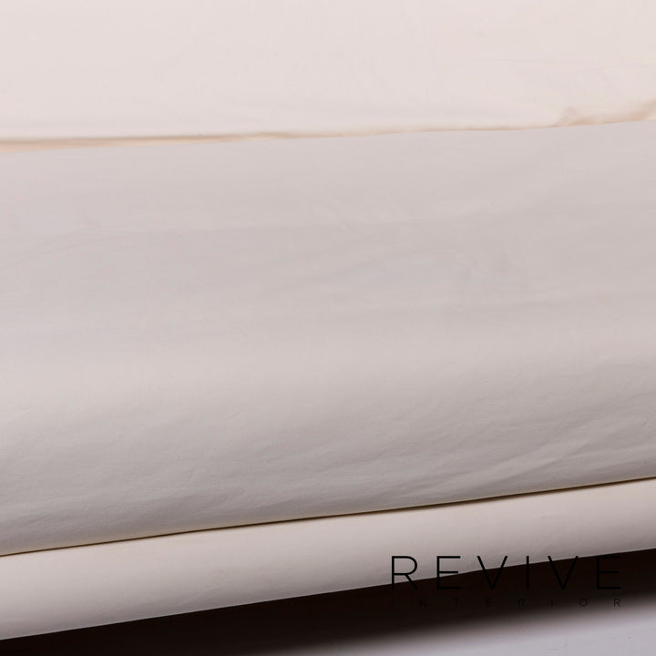 ligne roset Multy Stoff Schlafsofa Dreisitzer Weiß Sofa Funktion Schlaffunktion Couch inkl. Armlehnen