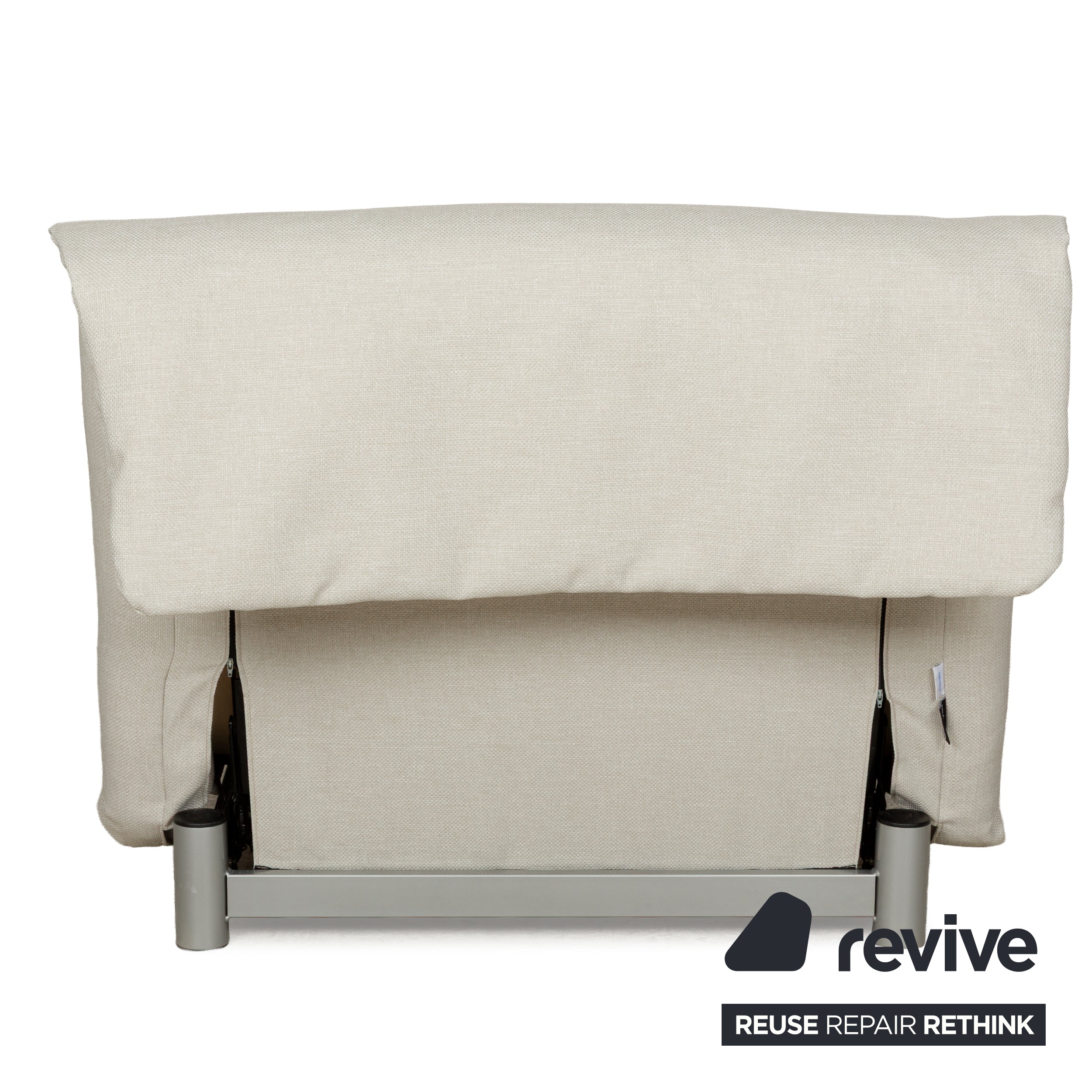 Fauteuil Ligne Roset Multy en tissu beige neuf housse fonction manuelle