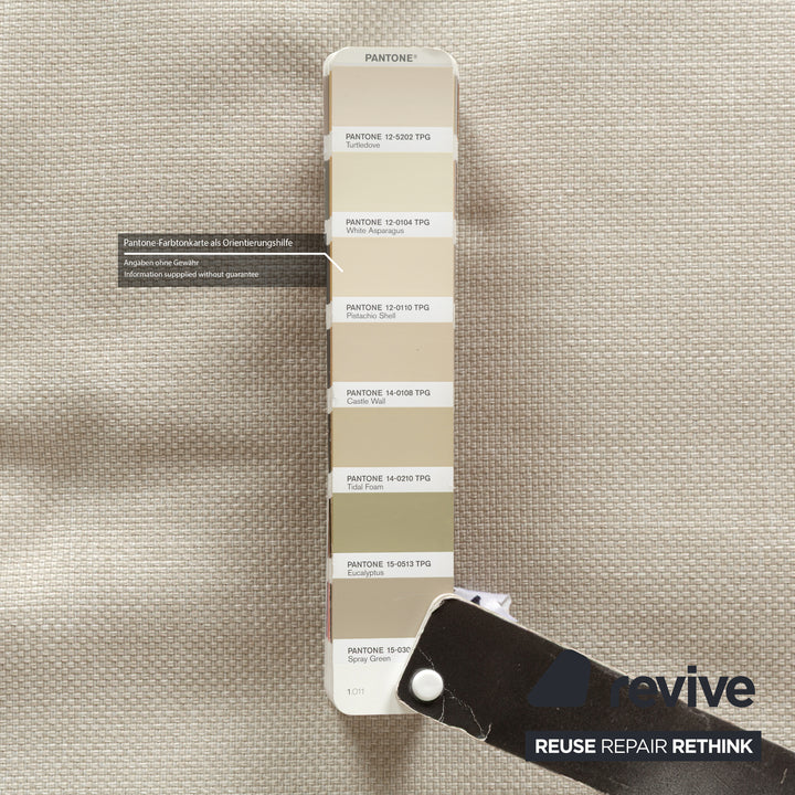 Ligne Roset Multy Stoff Sessel Beige Neubezug manuelle Funktion